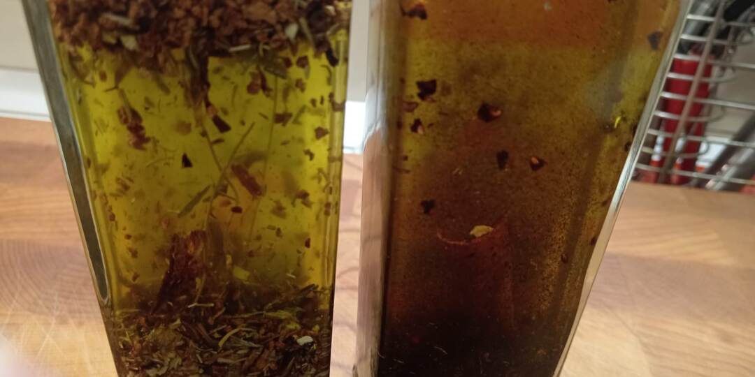 Как сделать Ароматное масло. Отлично подходит для Салатов.