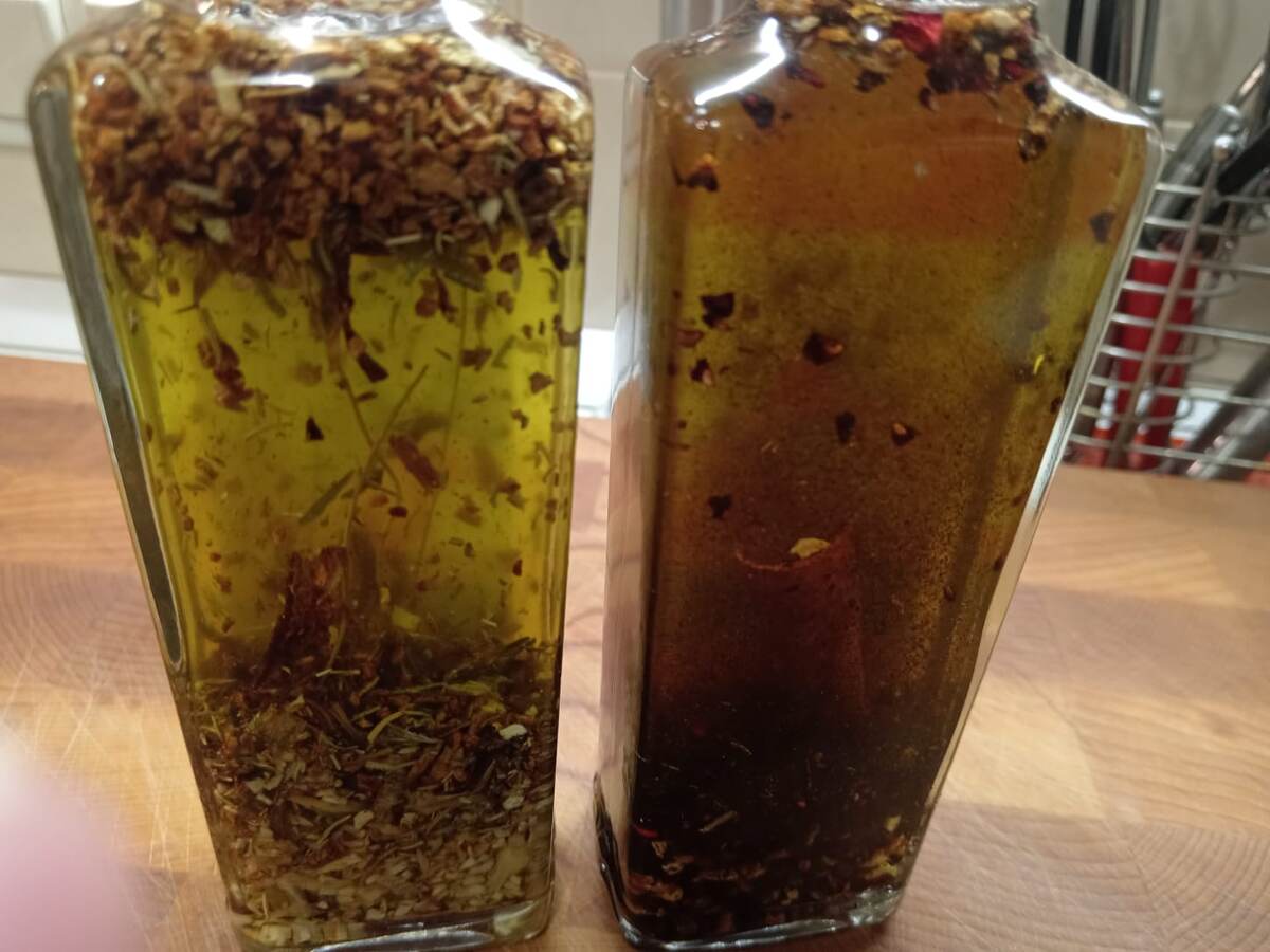 Готовое ароматное масло.