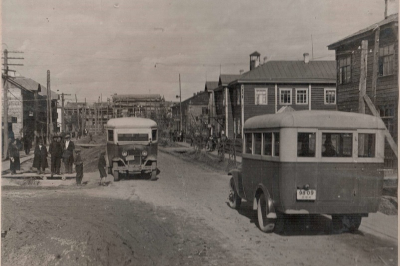 Биробиджан, 1930-е гг.