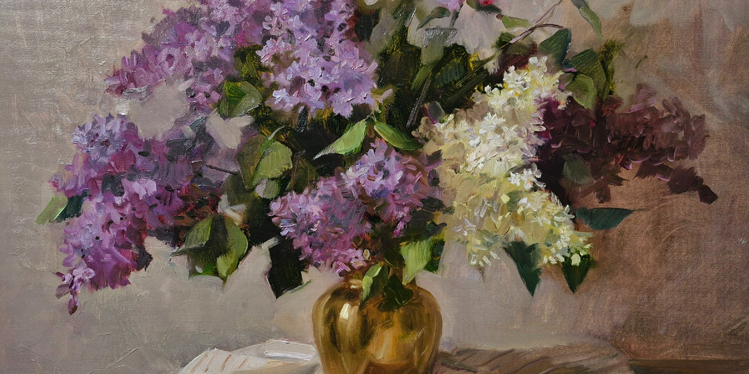 Сирень: ежегодное свидание с музой, цветение души на холсте