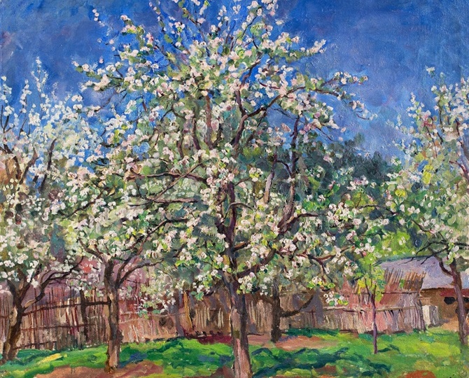 «Когда кругом цветут сады, душа, забывшись, отдыхает…». 15 картин в поэтическом сопровождении о цветущем саде