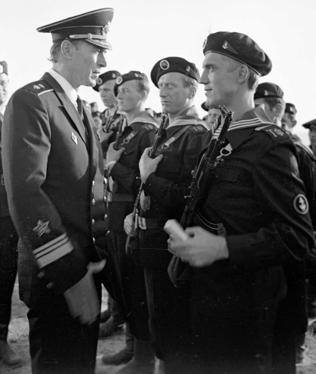    Кинодебют актёра состоялся в картине Игоря Савченко «Тарас Шевченко» 1951 года. После Гринько несколько лет почти не снимался. Первой заметной работой артиста стал фильм Александра Алова и Владимира Наумова «Мир входящему» (1961 год), получивший специальный приз жюри Венецианского кинофестиваля / РИА Новости / Кадр из фильма «Романс о влюбленных»