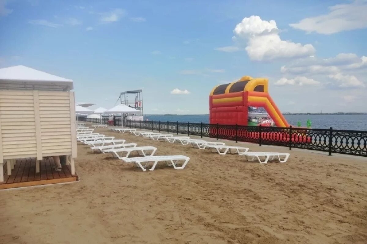    Мэр сообщил саратовцам о благоустройстве нового пляжа в Затоне