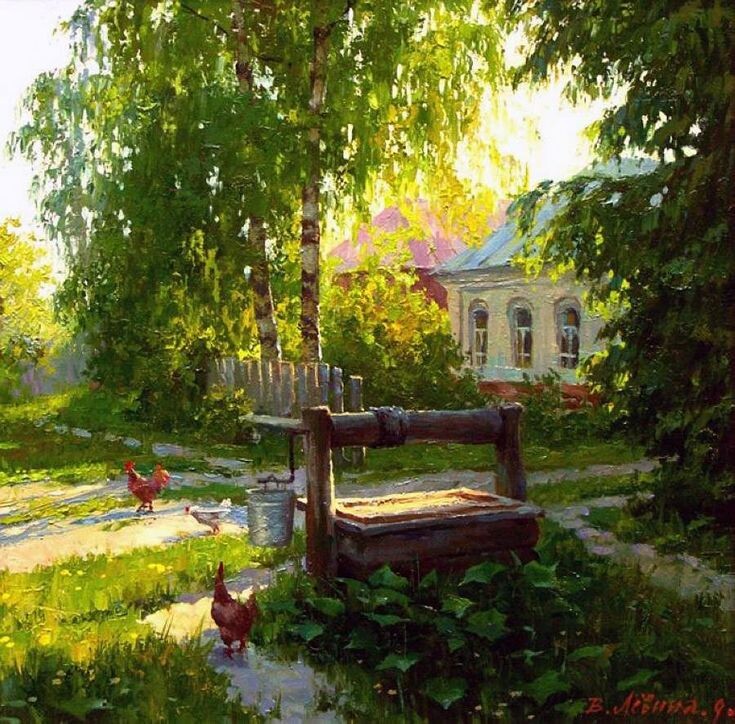 Художница Виктория Лёвина