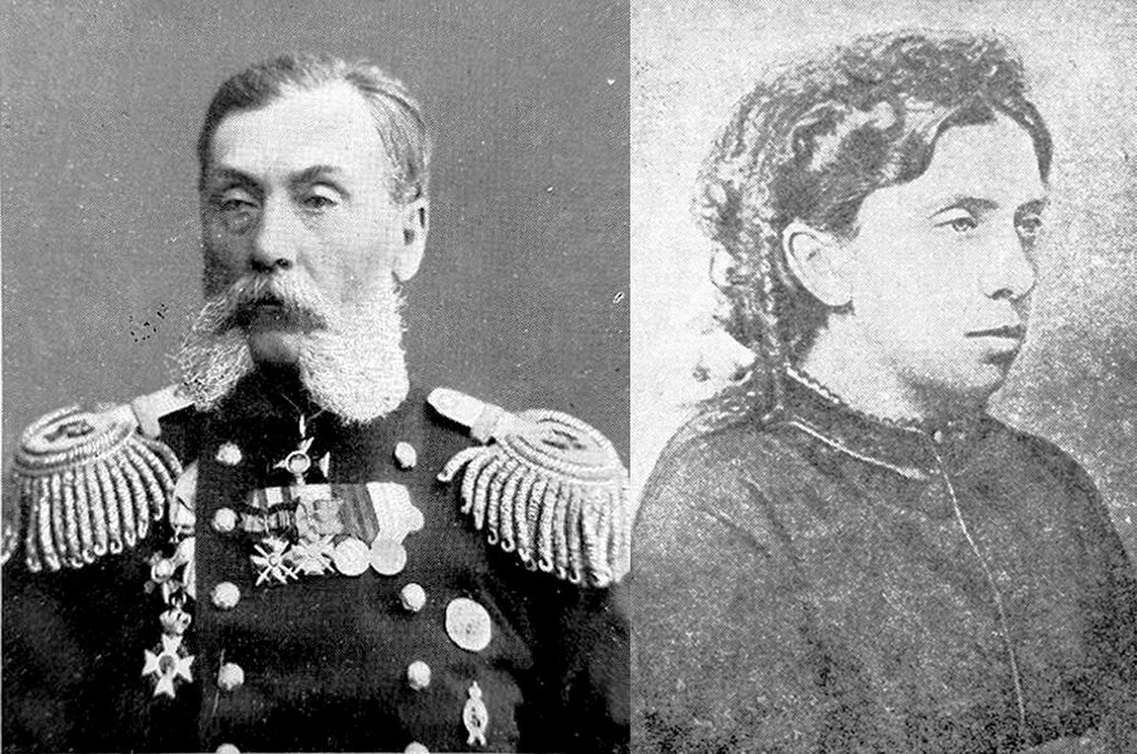 Петр Петрович и Екатерина Яковлевна Шмидт.  