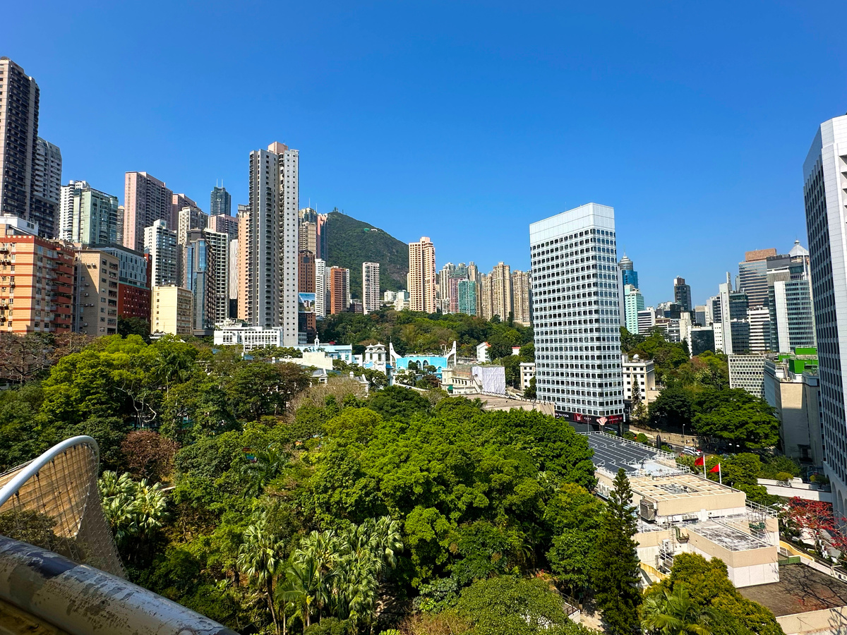 Вид на Гонконг