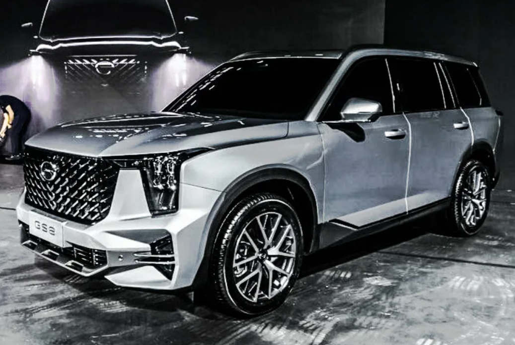 Gac gs8 на первой своей выставке 