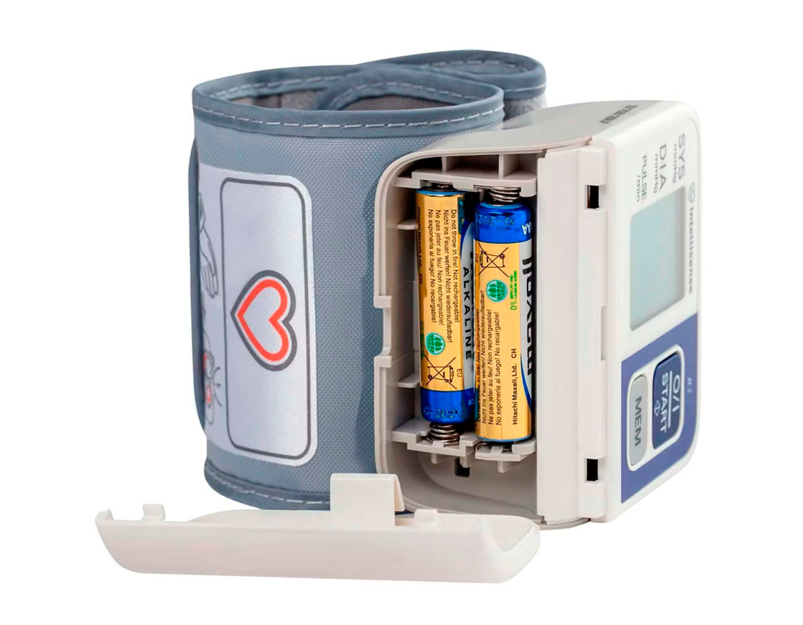 Замена батареек в автоматическом тонометре