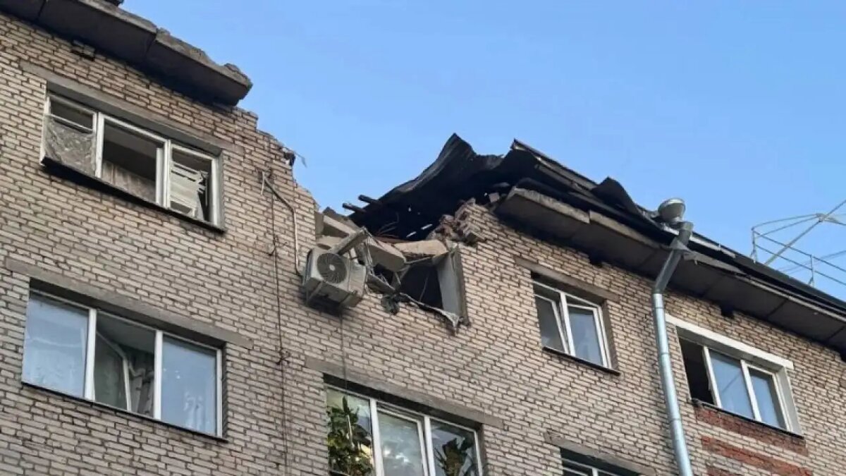    Поврежденный МКД в Туле