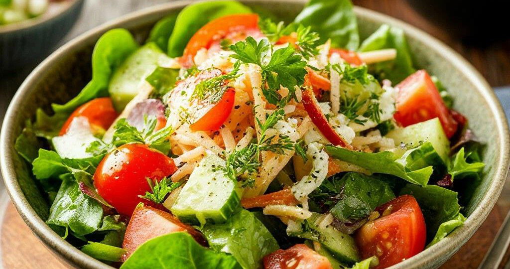 Лёгкие салаты без майонеза. Для тех, кто следит за фигурой.