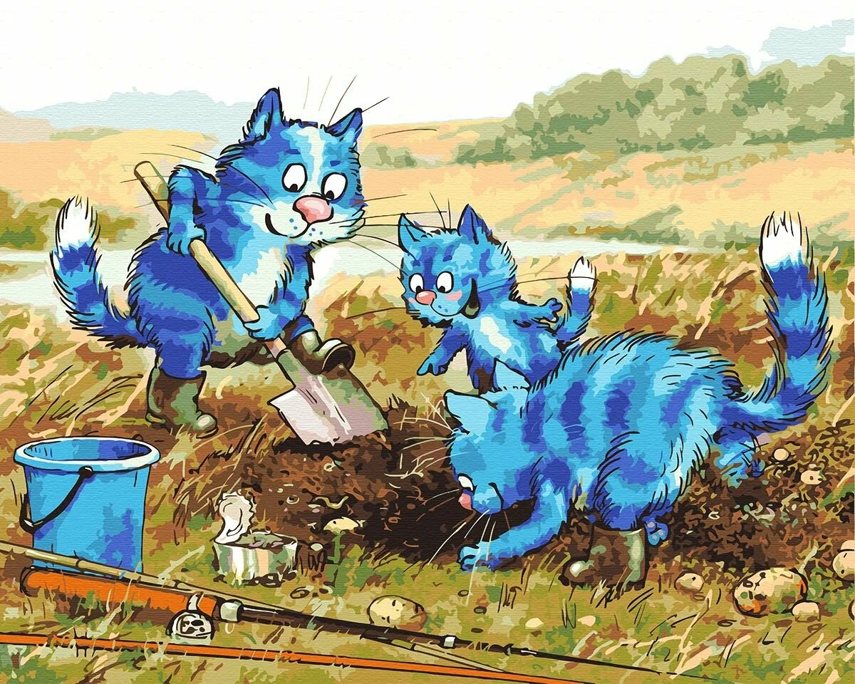 очаровательные коты Рины Зенюк