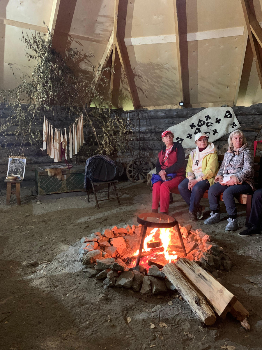 туристы на Алтае 