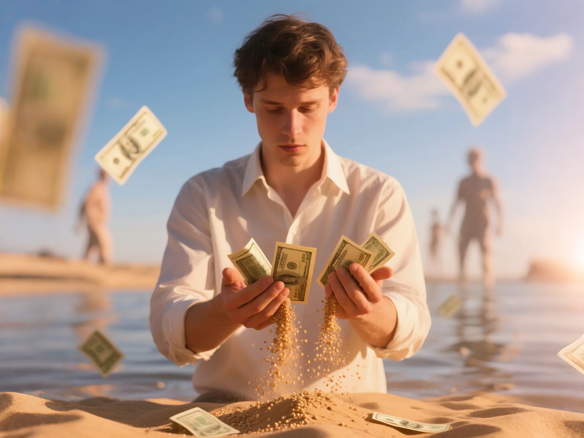 Деньги утекают сквозь пальцы?