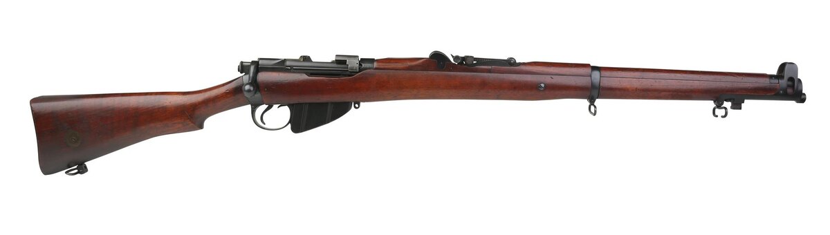 Винтовка SMLE Mk. I (1905). Вид справа.
