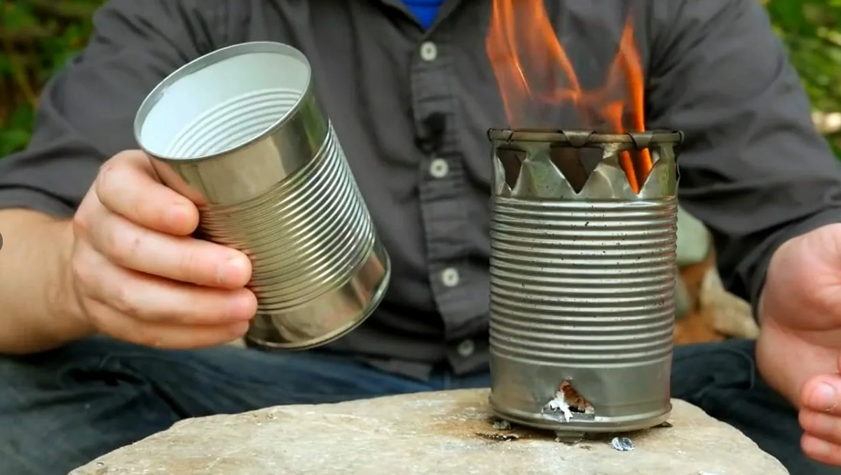 Ключевые слова: обогрев на рыбалке, мини-печь своими руками, как согреться зимой.