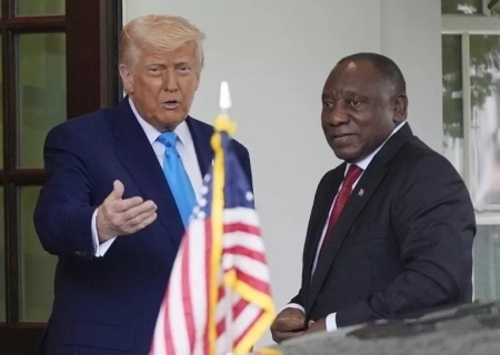    Рамафоса ответил на вопрос Трампа «Какого чёрта Зеленский делает в Южной Африке?»