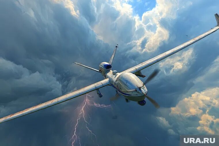 Беспилотники ВСУ атакуют Тульскую область со вчерашнего дня. Фото: Создано в Midjourney © URA.RU