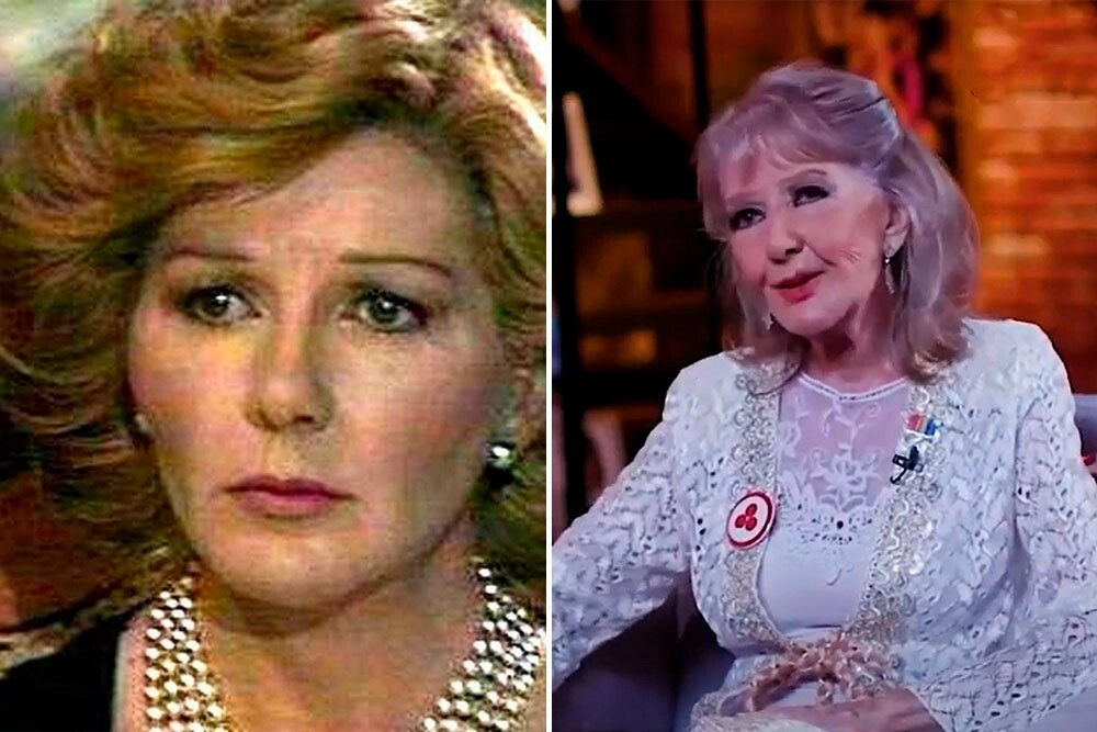    Алисия Родригес в роли Елены Сальватьерра и в 2022 году. Фото: Коллаж АиФ