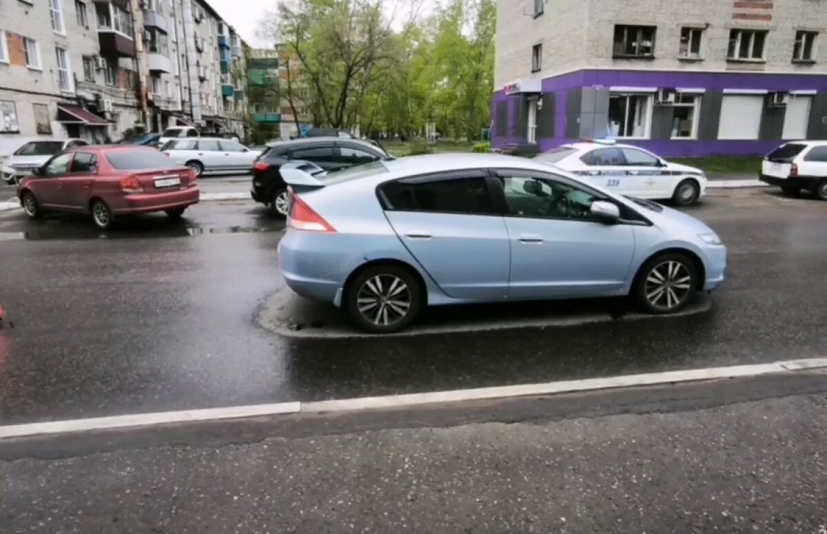    В Комсомольске-на-Амуре Honda сбила 10-летнюю девочку, мешавшую движению