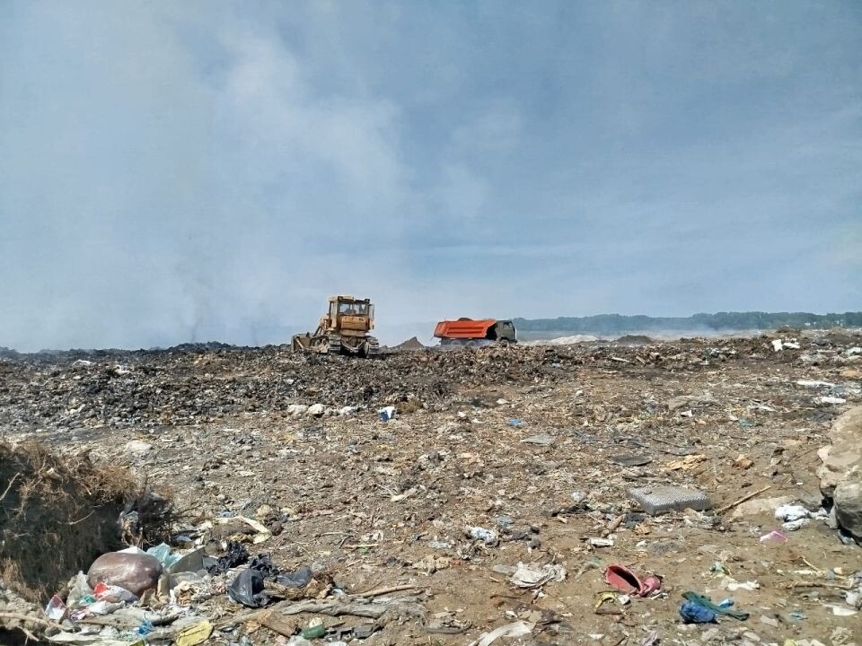    Мусорный полигон в Бийске. Источник: администрация Бийска