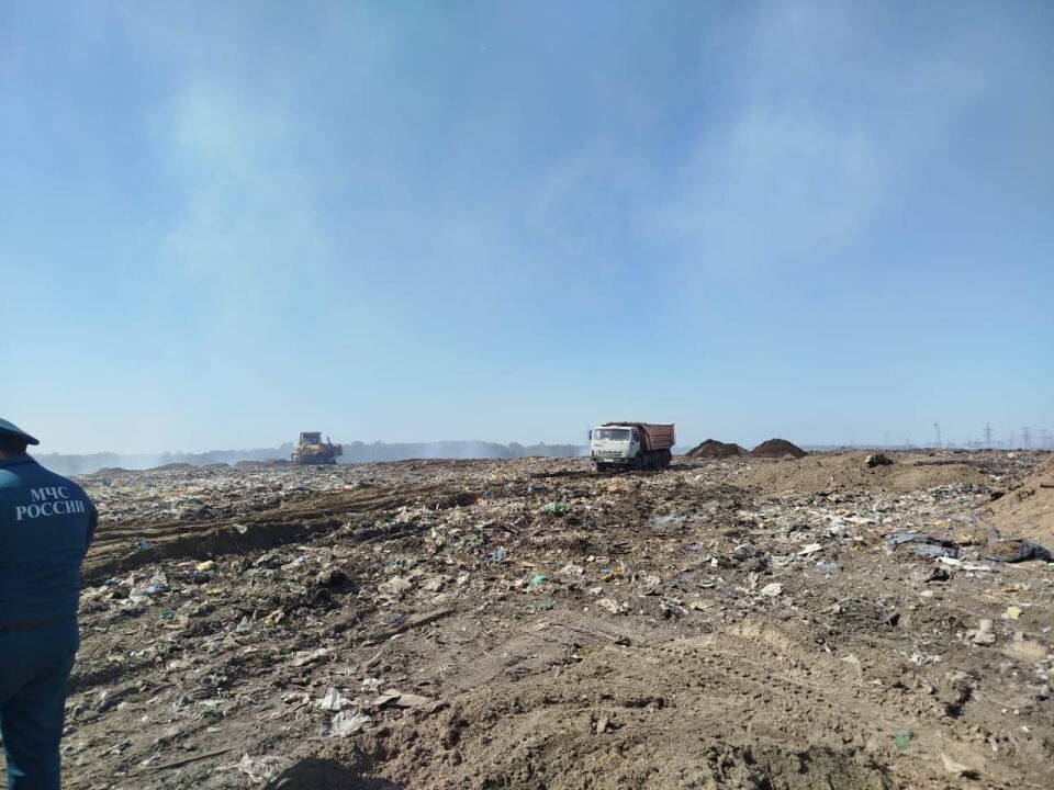    Мусорный полигон в Бийске. Источник: администрация Бийска