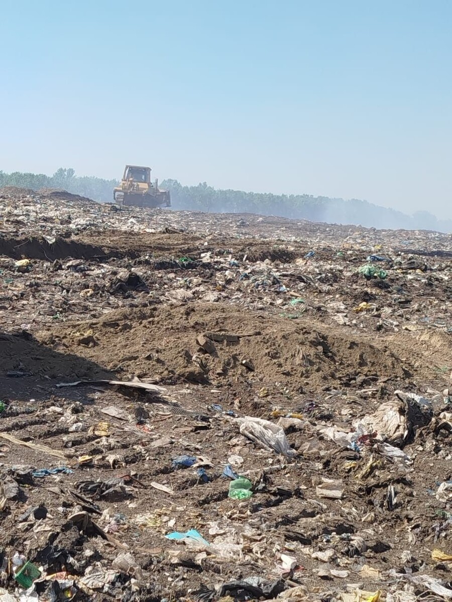    Мусорный полигон в Бийске. Источник: администрация Бийска