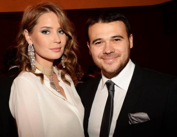    Эмин Агаларов и Алена Гаврилова. Фото: ТВЦ