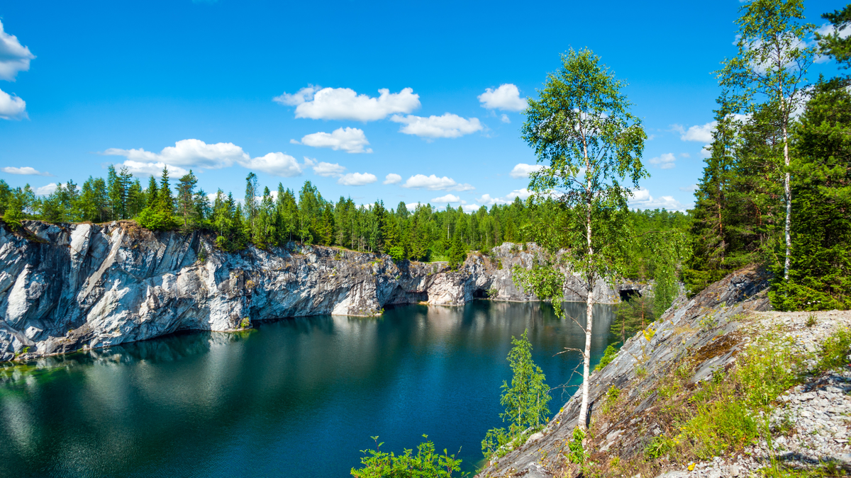 Мраморные карьеры Рускеалы