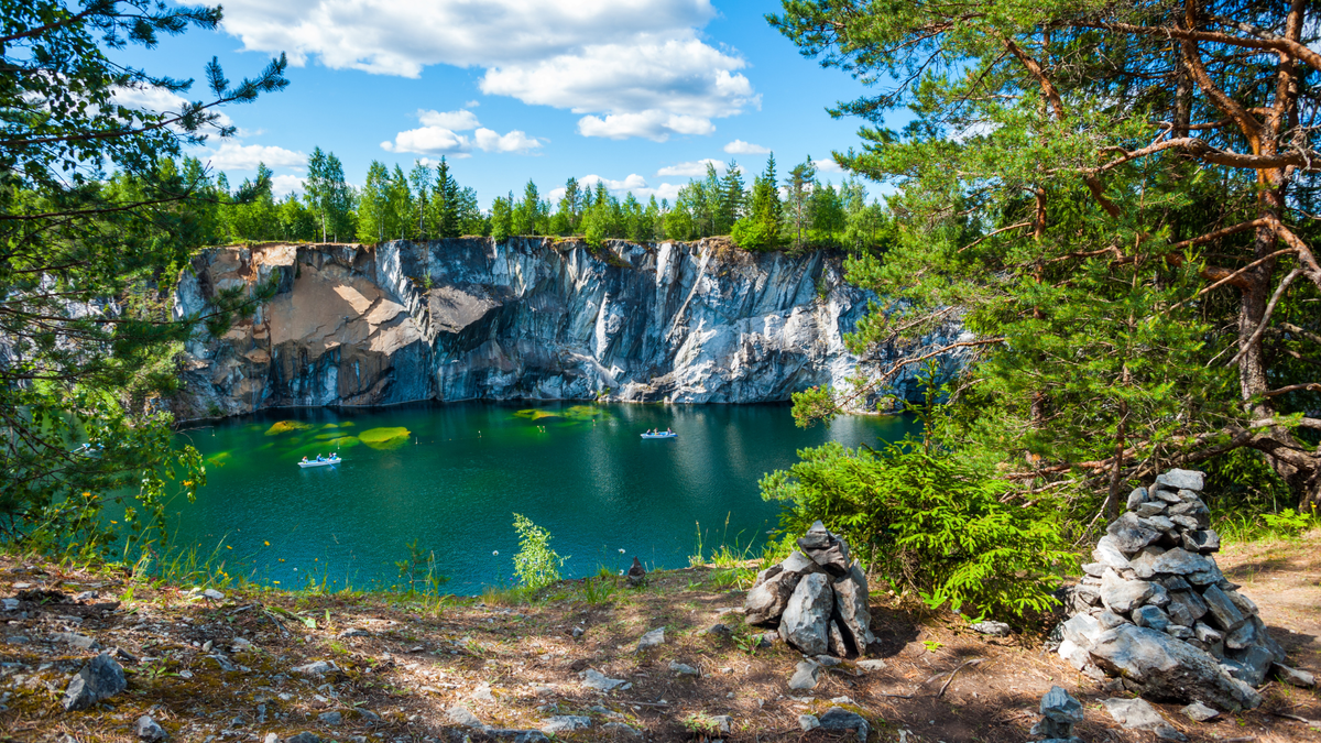Озера-хамелеоны в Карелии