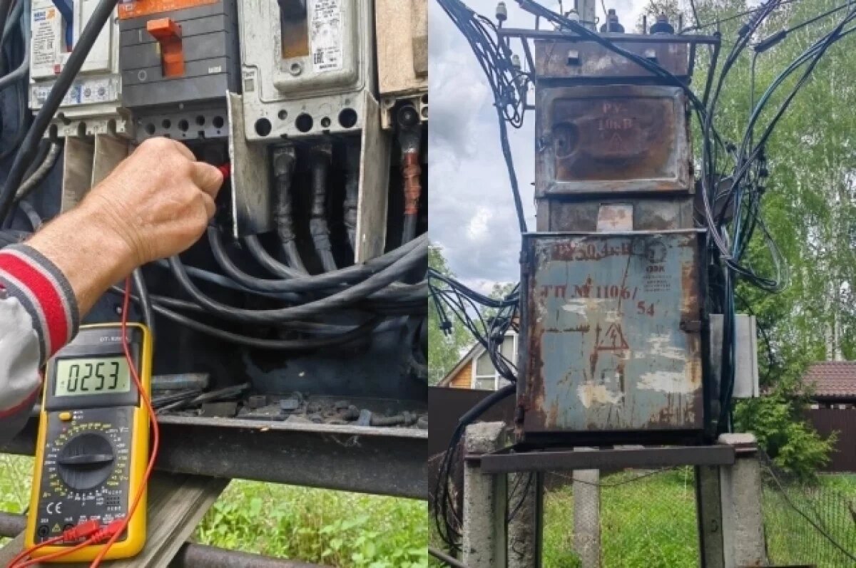    Жители СНТ под Новосибирском жалуются на опасную электроподстанцию