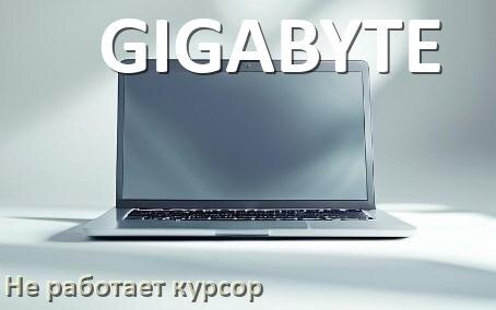 
Что делать если на ноутбуке GIGABYTE не работает и пропал курсор мыши