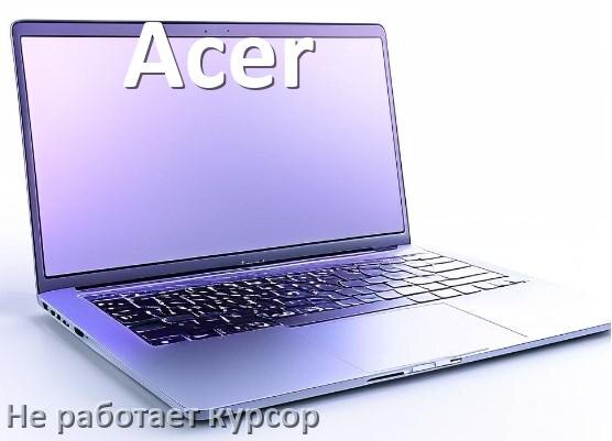 
Что делать если на ноутбуке Acer пропал и не работает курсор мыши
