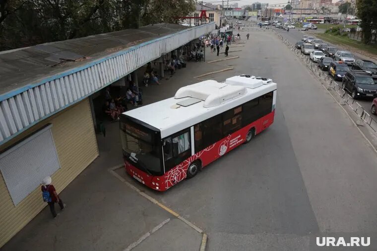 На автобусе мужчина уехал из Перми к родным. Фото: Максим Кимерлинг © URA.RU