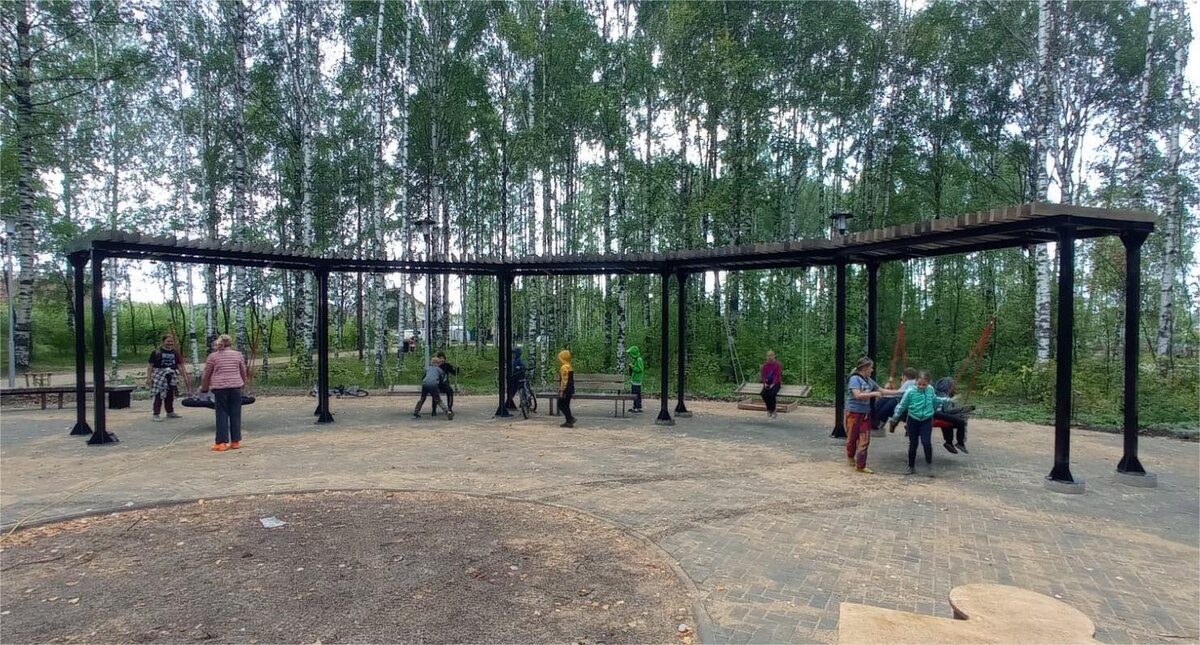 Пергола-навес от компании уличная мебель.ру