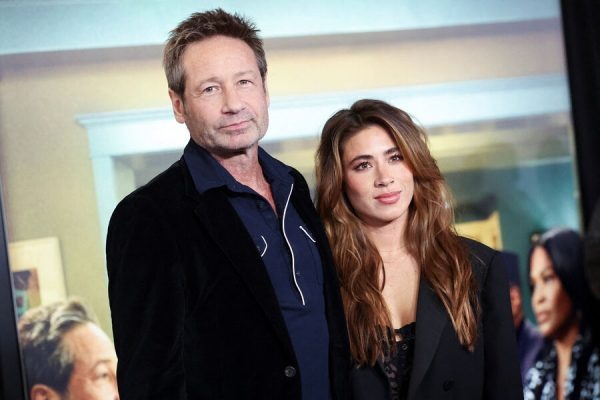    Дэвид Духовны с возлюбленной. Фото: соцсети