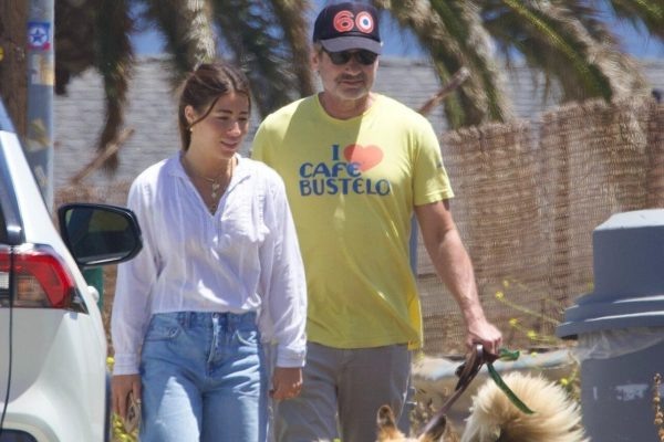    Дэвид Духовны с возлюбленной. Фото: соцсети