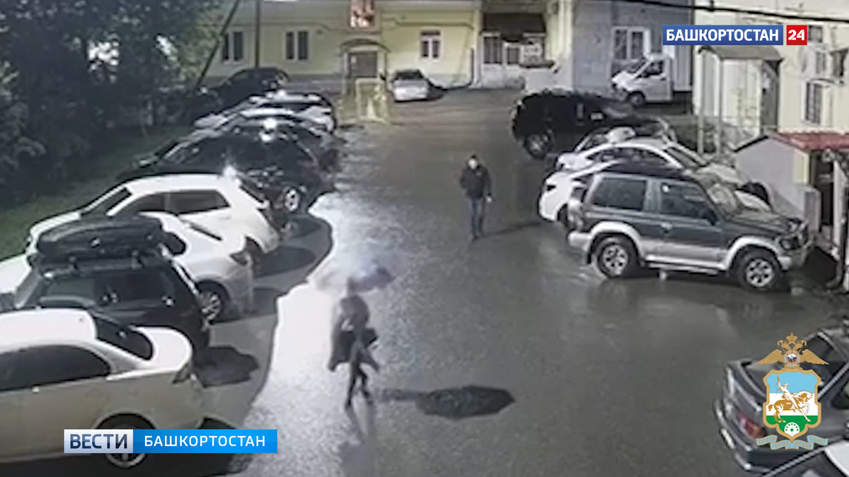    Преследовал и накинулся со спины: момент нападения на девушку на улице Блюхера в Уфе сняли на видео