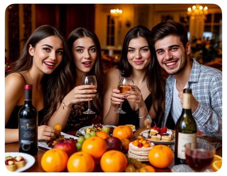 Культурно пьющие красивые и "счастливые" будущие алкоголики