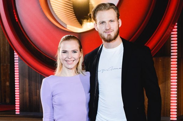    Иван Телегин и певица Пелагея. Фото: ТВЦ