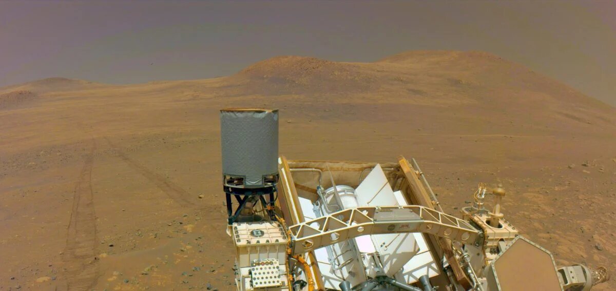 Марсоход NASA Perseverance на Марсе. Credit: NASA/JPL-Caltech