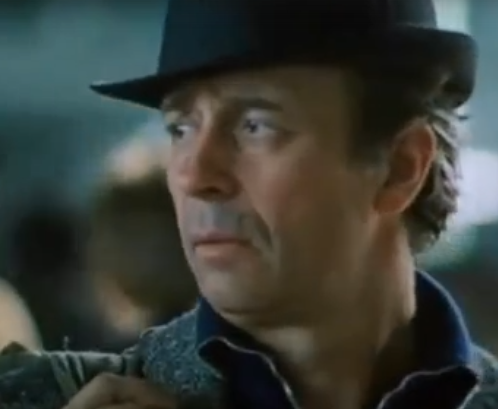 Кадр из фильма. Олег Борисов в роли Аркадия Галецкого