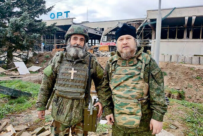 Отцы в зоне СВО. Взято из Яндекс картинок. 