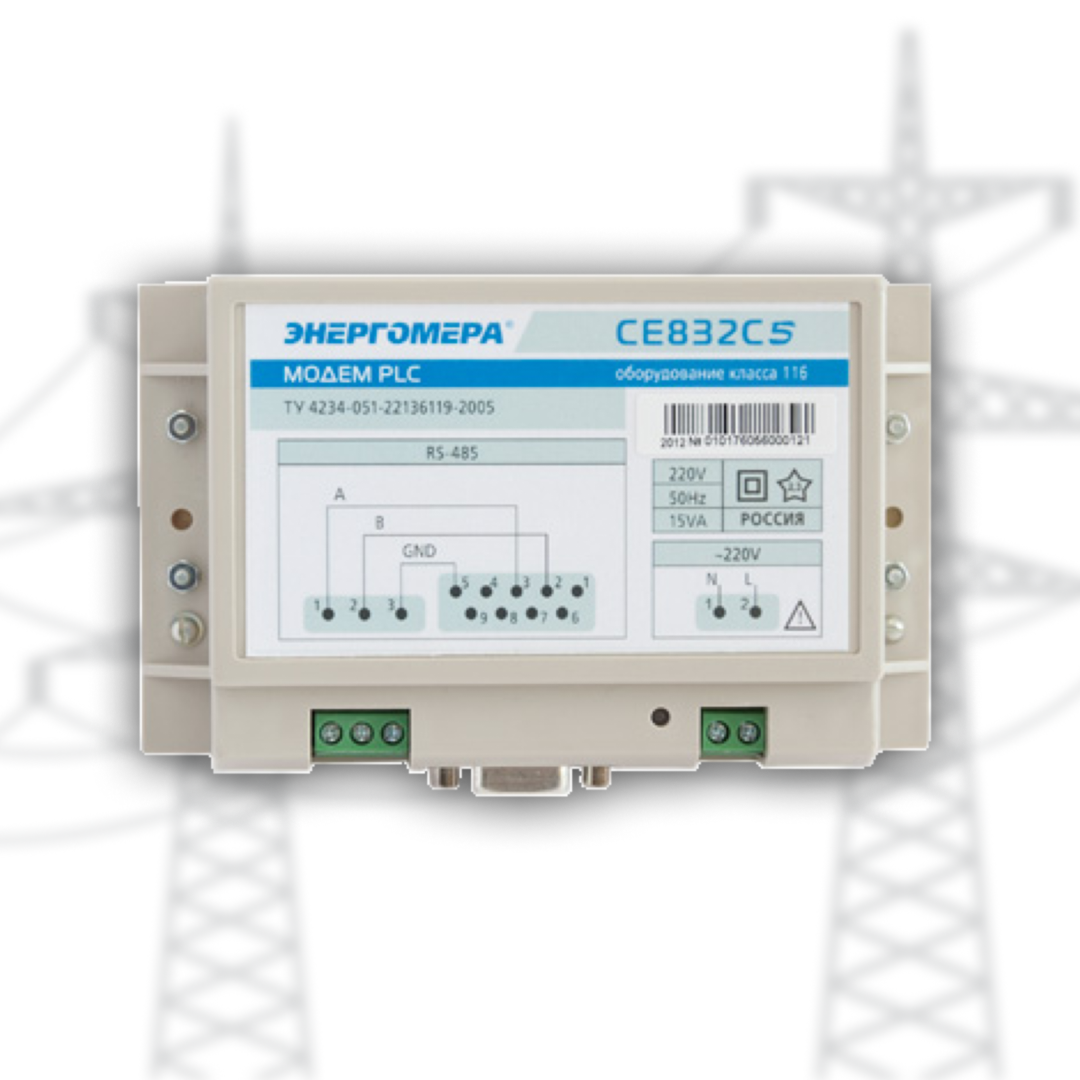 PLC модем СЕ832С