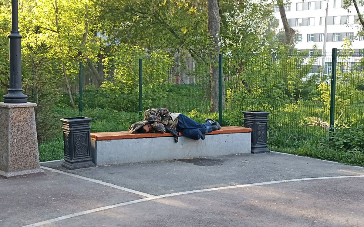 Мужчине помогли с документами и отправили домой в Башкортостан.  Фото: ФедералПресс / Максим Филиппович