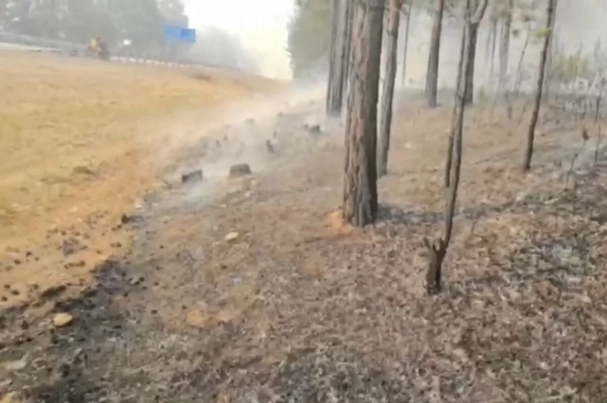    Более 600 человек тушат пожары в Тунгокоченском округе