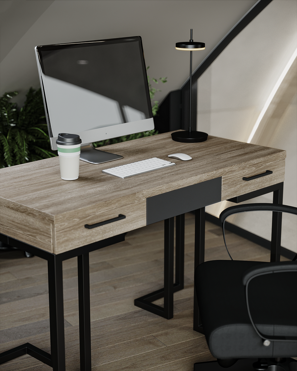 Визуализация офисного помещения в проекте здания ресепшн для загородного клуба "Vazuza".