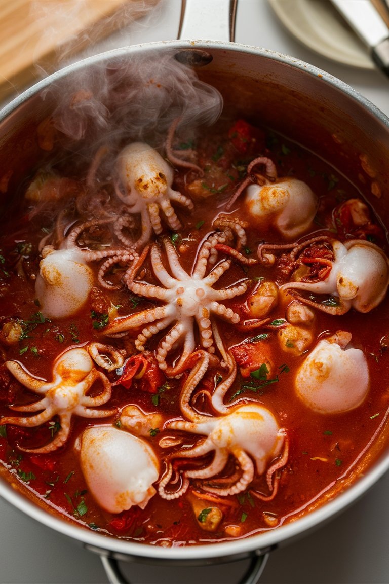 Маленькие осьминоги: рецепты приготовления 