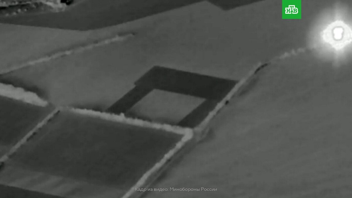    Минобороны показало уничтожение двух пусковых установок ЗРК Patriot