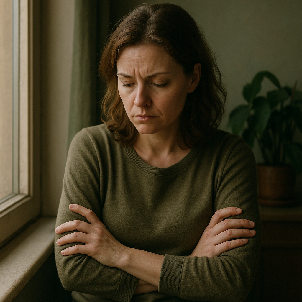 Через раздражение тело говорит: “я устала” — задолго до того, как ты решишь дать себе “отдохнуть”.