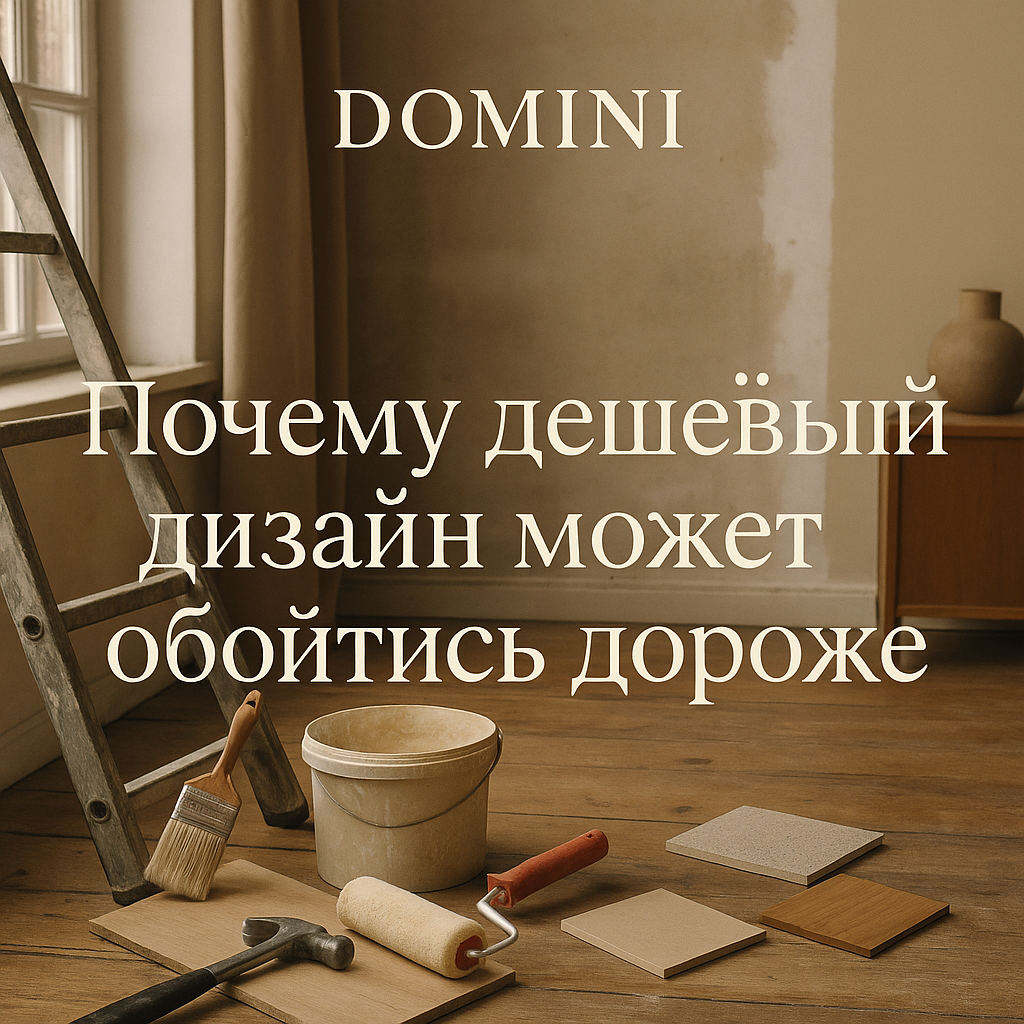    Дешевый дизайн: как избежать ошибок и сэкономить в Москве